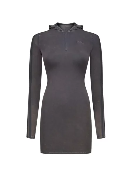 Rochie Avavav cu broderie negru