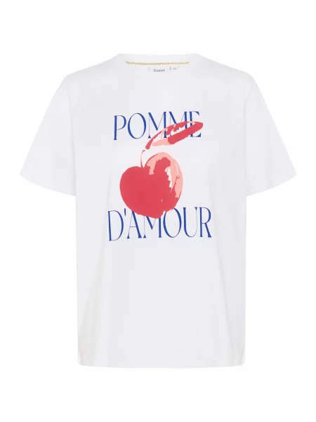 SAINT TROPEZ Tricou Harda albastru gențiană / roz / purpuriu alb