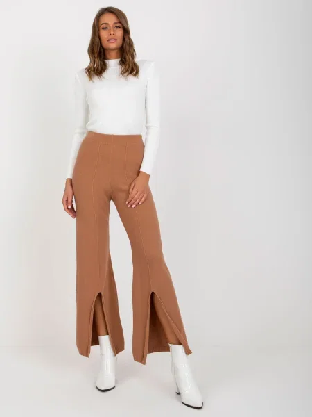 Pantaloni Fashionhunters maro