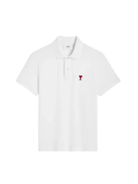 Polo Ami Paris w serca białe