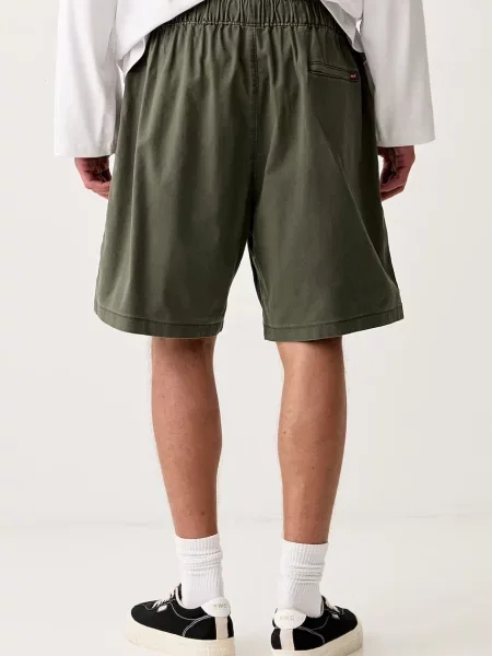 Levi's szorty z bawełną zielone