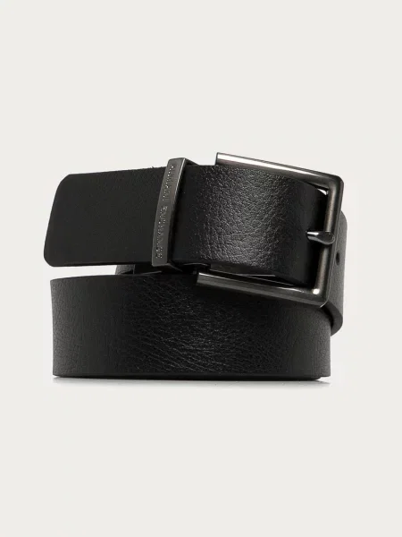 Armani Exchange Кожен с две лица кафяво