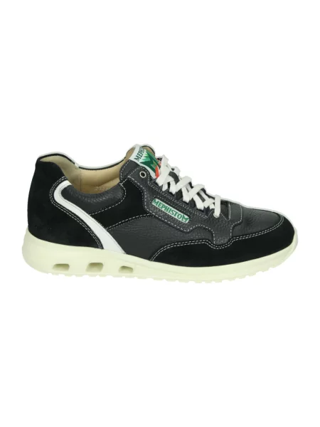 Sneakersy Mephisto zamszowe niebieskie