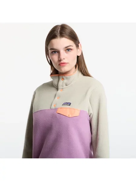 Суитшърт Patagonia Lightweight Synchilla® Snap-T® Fleece Pullover Light Violet L