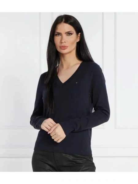 Tommy Hilfiger Kötött pulóver kék