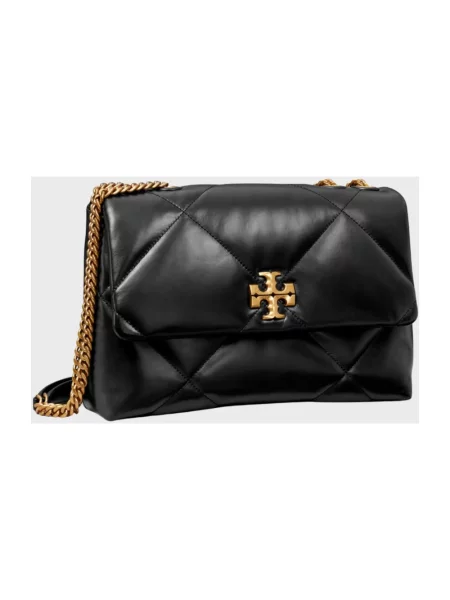 Torebka Tory Burch pikowana czarna
