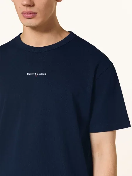 Tommy Jeans Tričko tmavě modrá