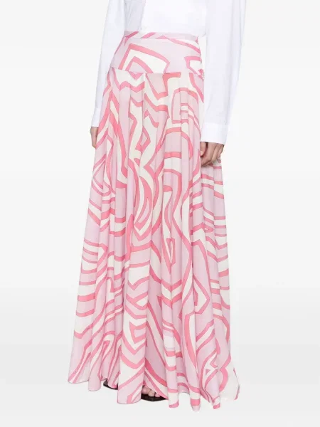 Fusta maxi Pucci roz