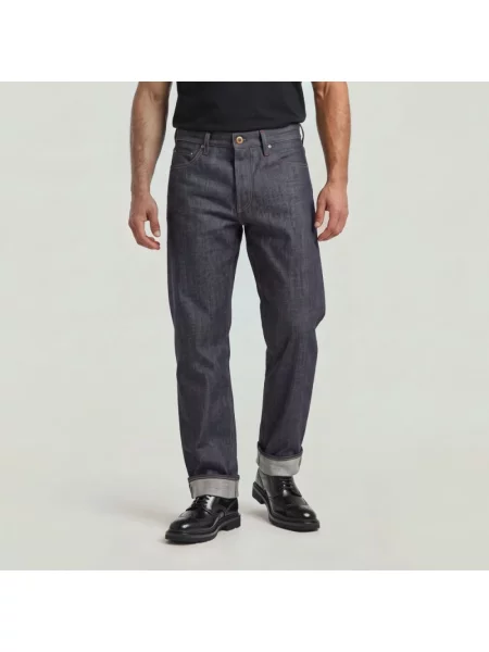 Jeansy straight leg G-star niebieskie