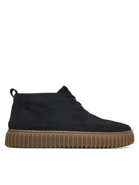 Kotníková obuv Clarks černé