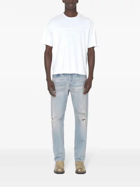 Straight fit džíny John Elliott modré