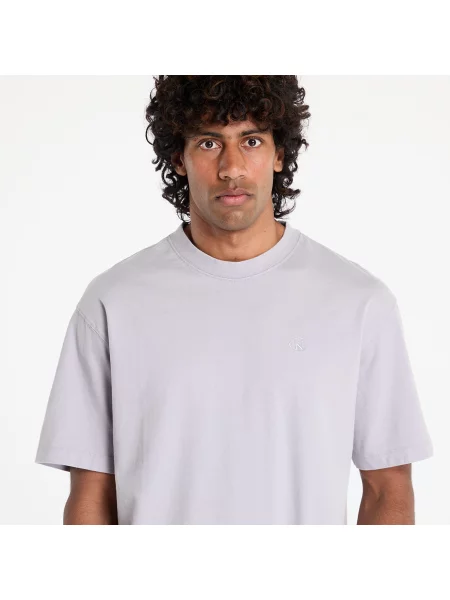 Тениска Calvin Klein Jeans Jersey Washed Tee Lilac Gray S