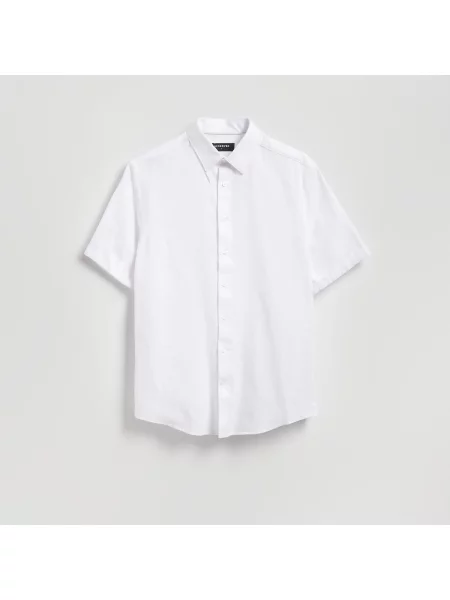 Reserved ELEGANTNÍ KOŠILE regular fit bílá