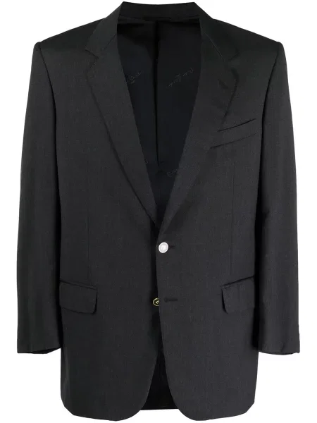 Sako Pierre Cardin Pre-owned s klopou šedé