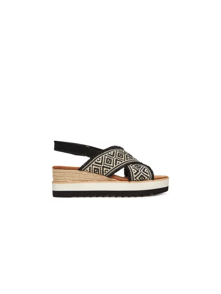 Espadrilky Toms černé
