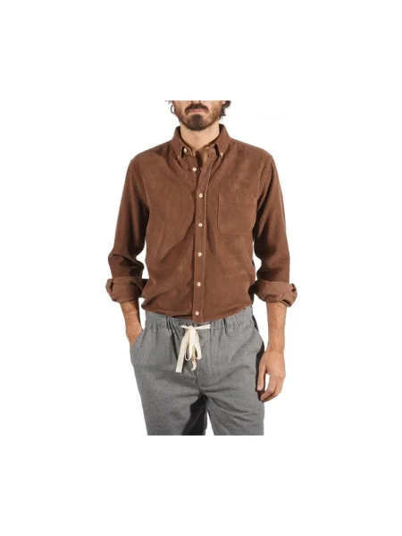 Flanelová košeľa Portuguese Flannel hnedá
