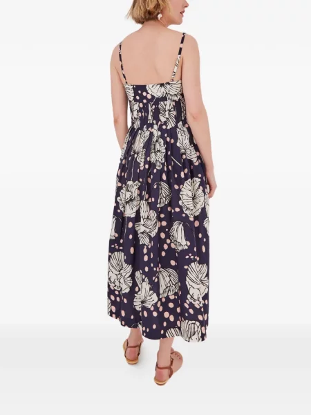 Rochie midi Cara Cara albastru