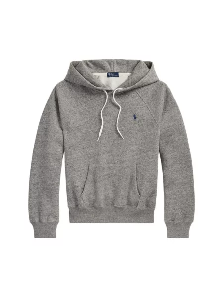 Bluza z kapturem Polo Ralph Lauren z kapturem szara