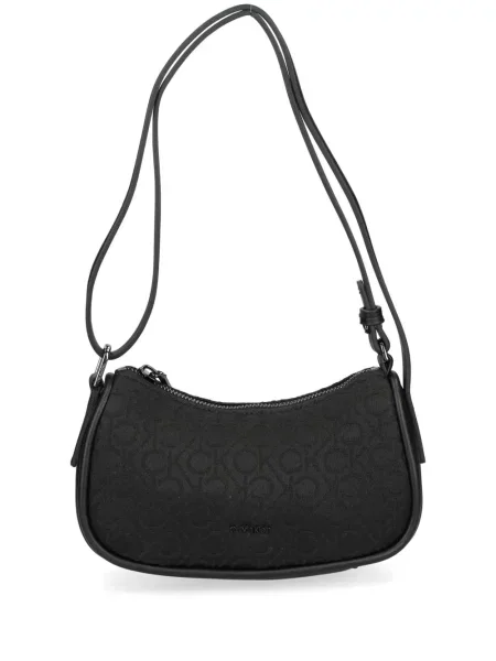 Geantă Calvin Klein cu imagine negru