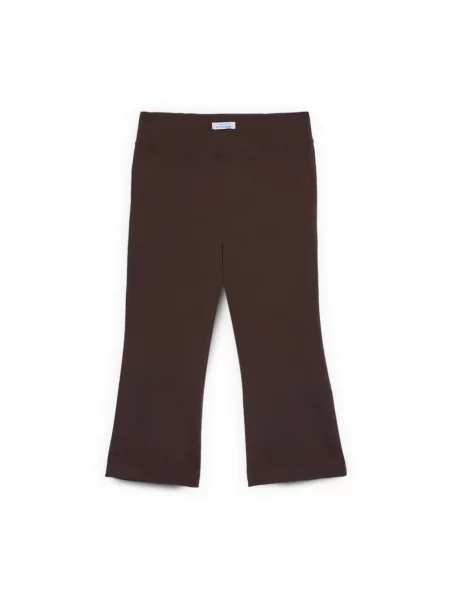 Spodnie dzwony Fiorella Rubino dzwony brązowe