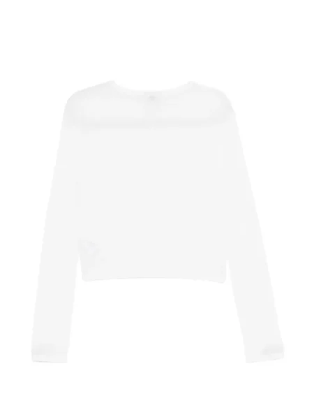 Cardigan James Perse tricotate alb