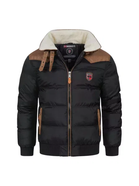 Kurtka turystyczna Geographical Norway Abramovitch czarna