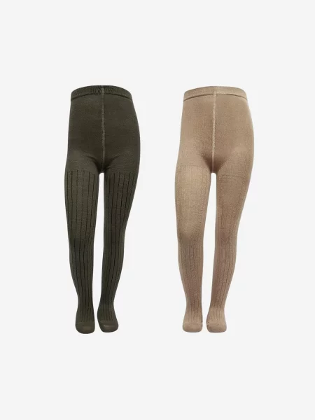 Penti Hulahopke PENTI Mädchen Pretty Rib Strumpfhose kaki