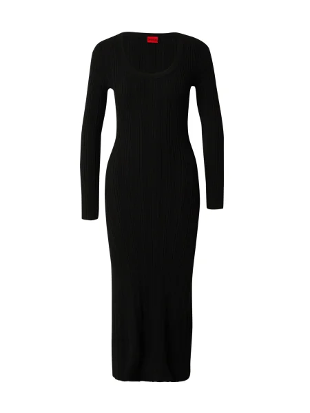 HUGO Rochie tricotat Sarpheta' negru