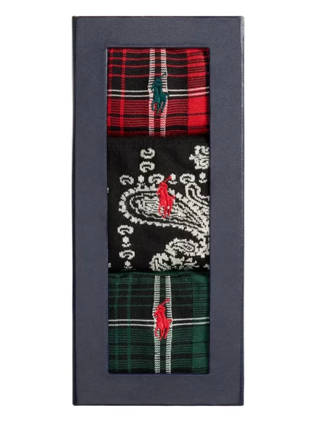 Șosete Polo Ralph Lauren cu 5 buzunare cu broderie tricotate albastru