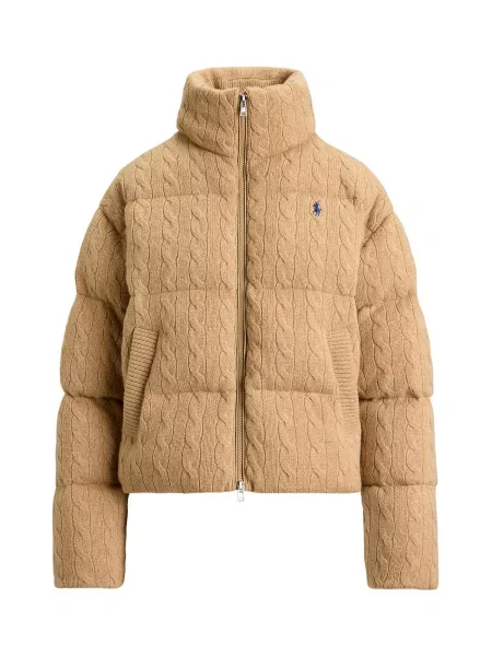 Polo Ralph Lauren Geacă de iarnă cămilă maro