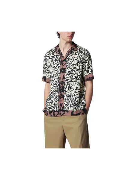 Krótka koszula z krótkim rękawem Dries Van Noten z krótkim rękawem