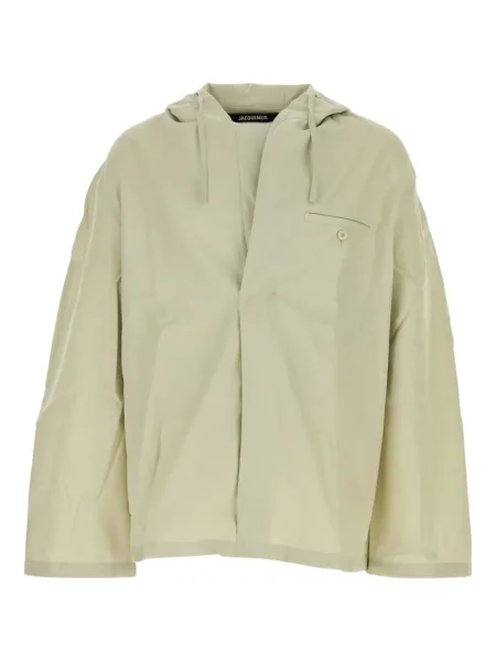 Bunda Jacquemus s kapucí zelená