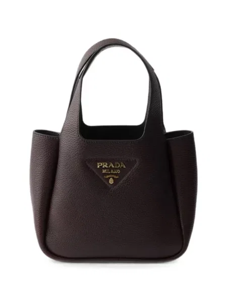 Geantă Prada din piele maro