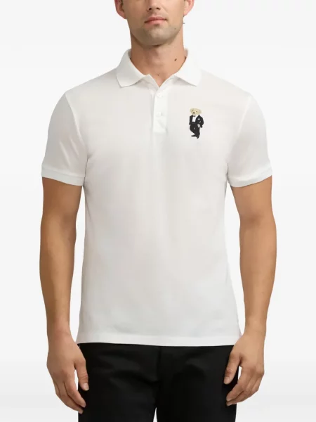 Μικρός polo Ralph Lauren Purple Label λευκό