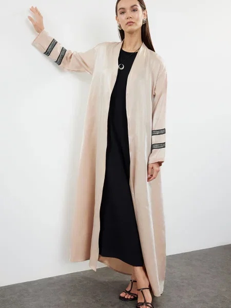 Șapcă Trendyol cu broderie bej