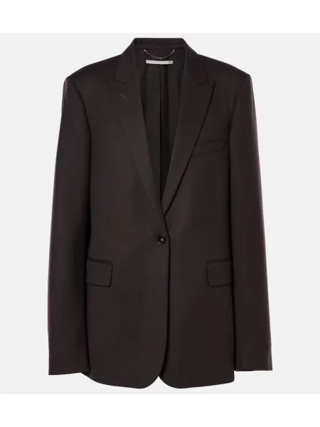 Sacou Stella Mccartney de lână maro