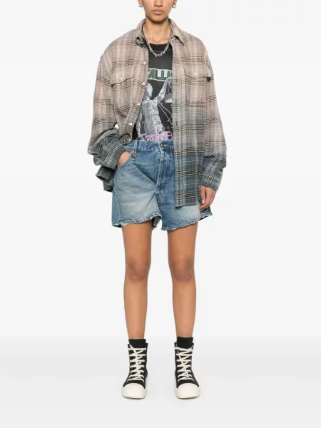Pantaloni scurți din denim R13 albastru