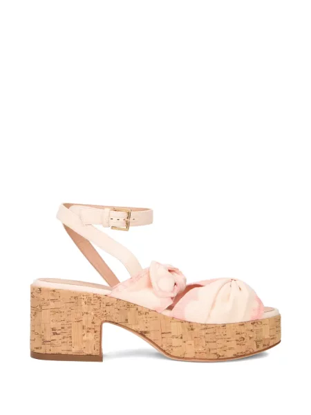 Sandale Alberta Ferretti cu platformă roz