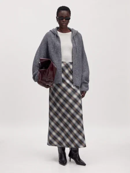 EDITED Cardigan dimensiuni mari Isela Cardigan închis gri