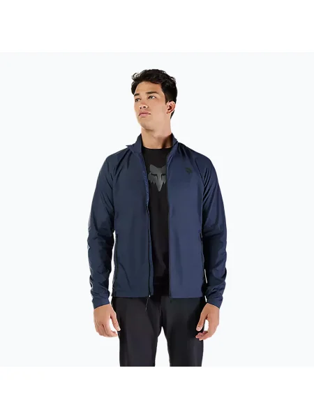 Férfi kerékpáros dzseki Fox Racing Ranger Wind éjfél. Méret: L