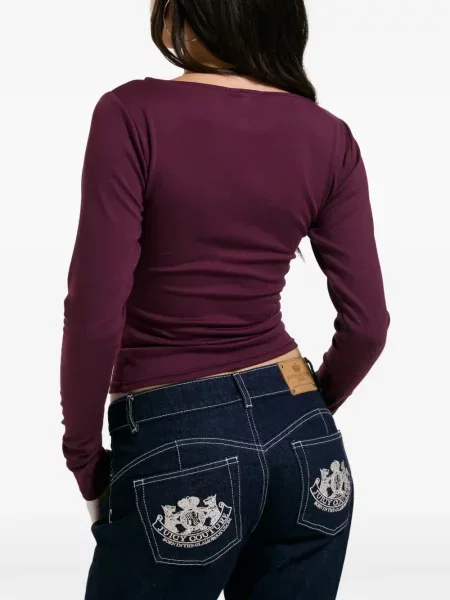 Stras tricou Juicy Couture violet
