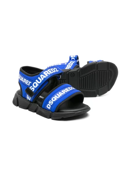 Sandały dziecięce Dsquared2 niebieskie