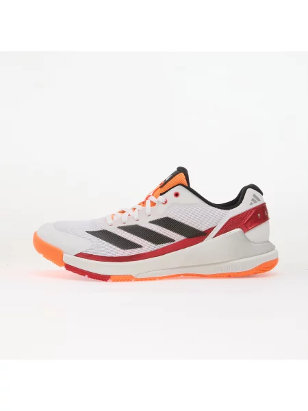 Sneakers adidas Crazyquick Padel Ftwr White/ Core Black/ Lucid Orange EUR 44 alb