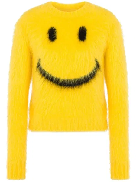 Pulover Moschino galben