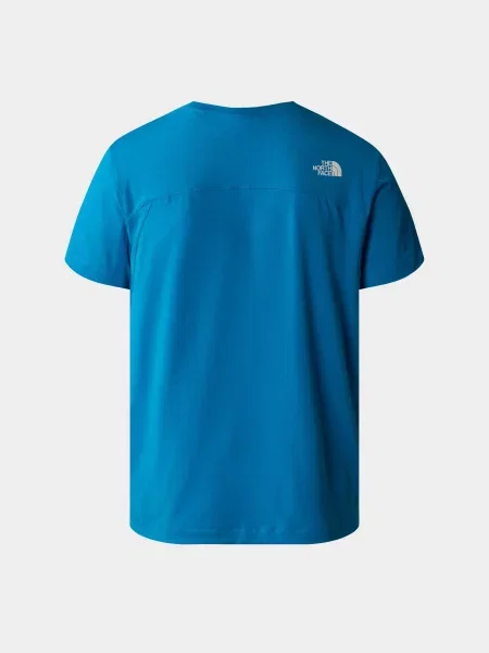 The North Face Футболка Поліестер/еластан синій