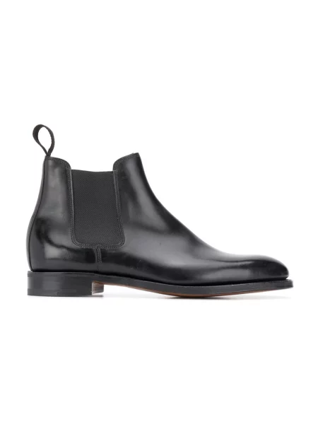 Sztyblety John Lobb skórzane czarne