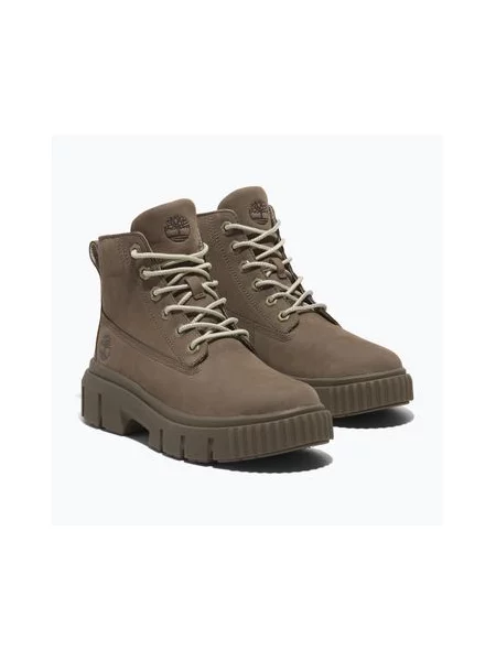Нубукові черевики Timberland Greyfield середнього кольору коричневого