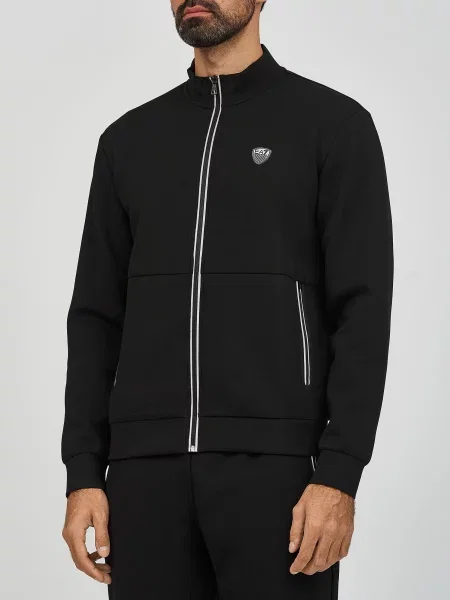 Спортивна кофта Ea7 Emporio Armani чорна