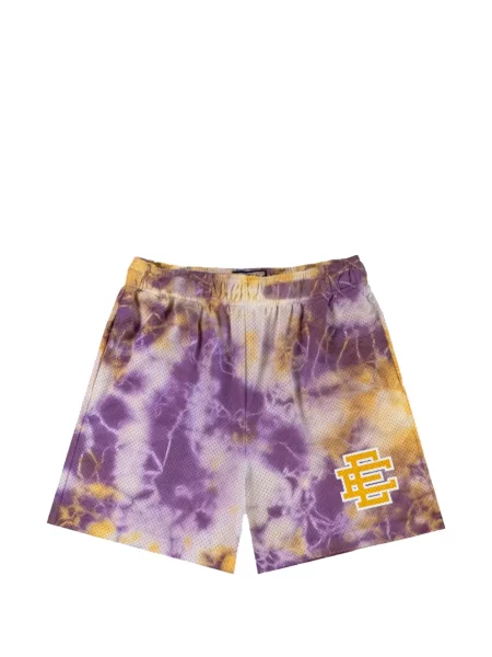 Pantaloni scurți Eric Emanuel plasă cu legături violet