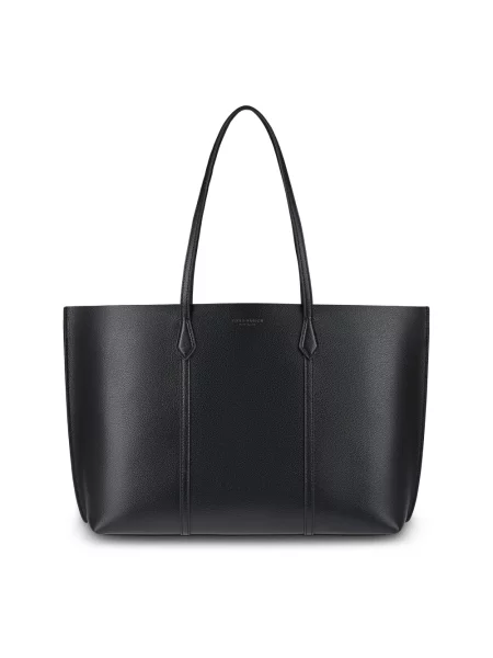 Tory Burch torebka skórzana Perry czarny